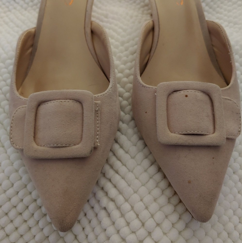 Cream Color Mule